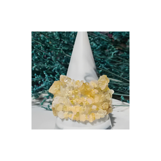 Citrine Chip Bracelet – Manifestation Crystal for Abundance, Joy & Confidence