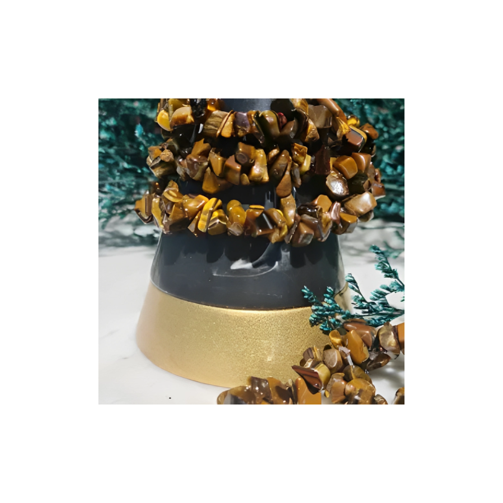 TIGERS EYE CHIP BRACELET