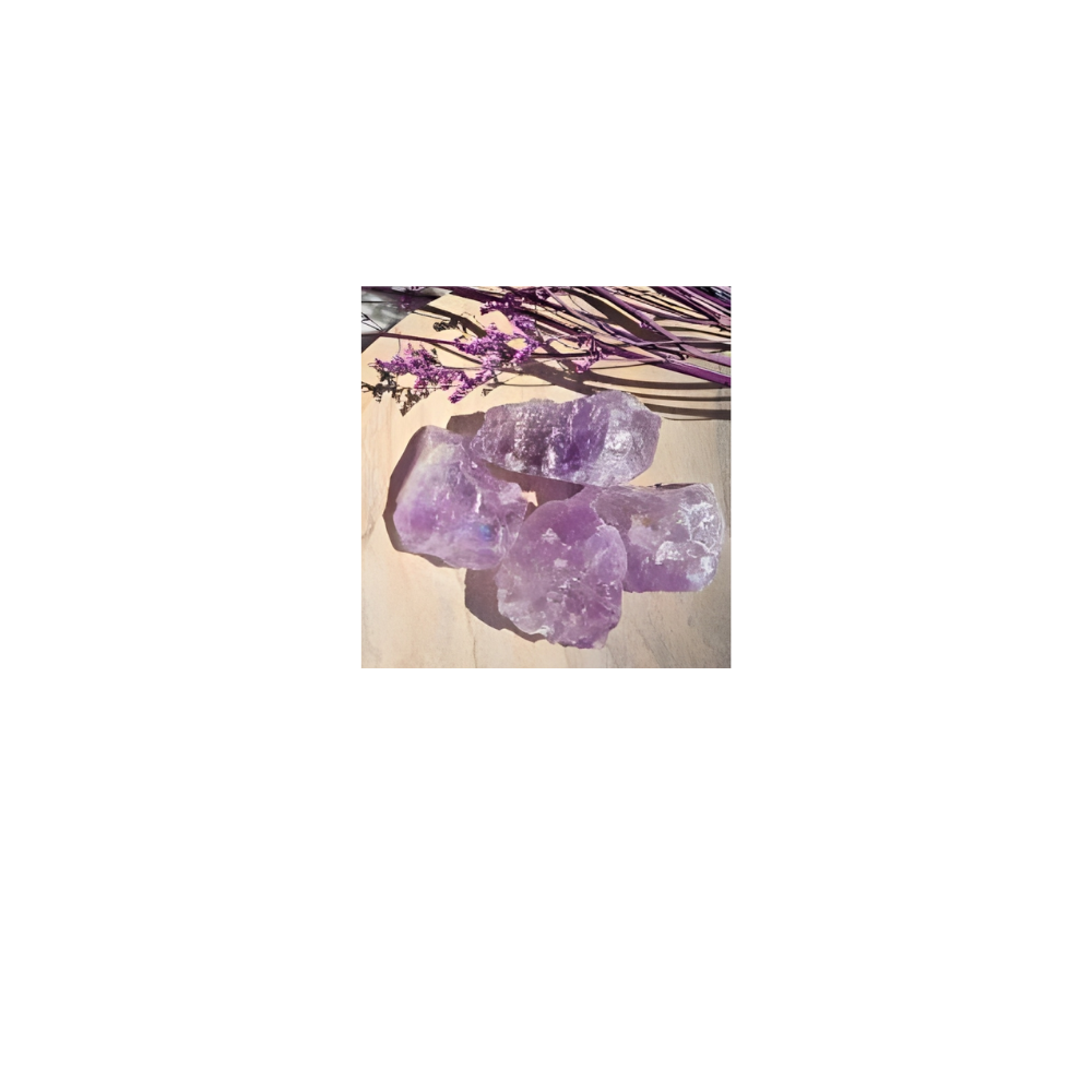 Amethyst Rough Stone – Natural Raw Crystal for Healing, Meditation & Energy Work