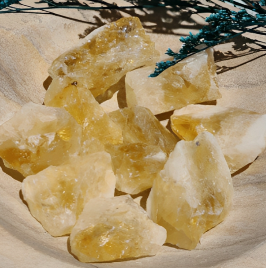 Citrine Rough – Raw Crystal for Wealth, Success & Solar Plexus Power