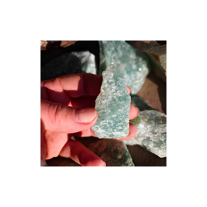 GREEN AVENTURINE NATURAL CHUNKS
