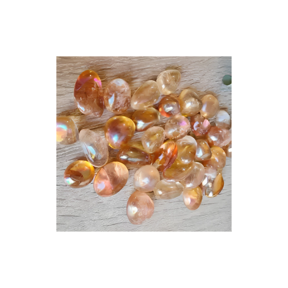 ORANGE AURA QUARTZ