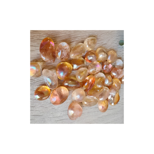 ORANGE AURA QUARTZ