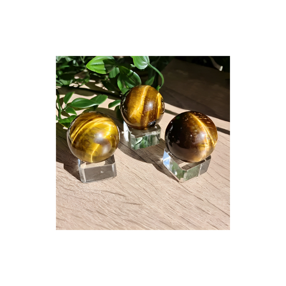 GOLDEN TIGER EYE SPHERE