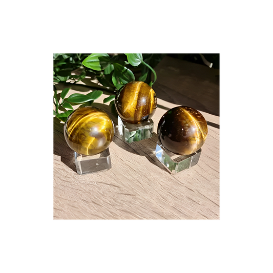 GOLDEN TIGER EYE SPHERE