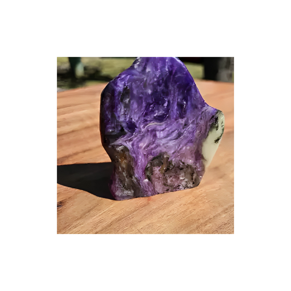 Charoite Free Form – Rare Crystal for Transformation & Inner Strength