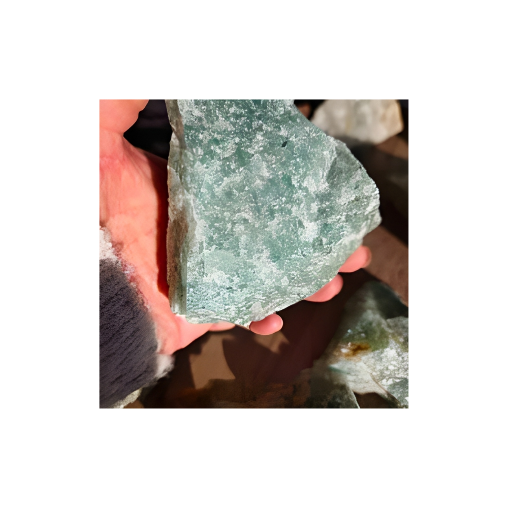 GREEN AVENTURINE NATURAL CHUNKS