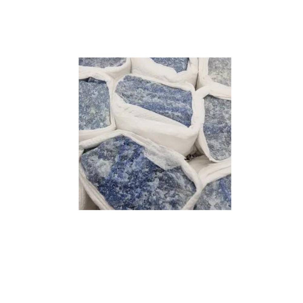 Blue Quartz Mineral – Raw Healing Stone for Peace, Positivity & Chakra Balance