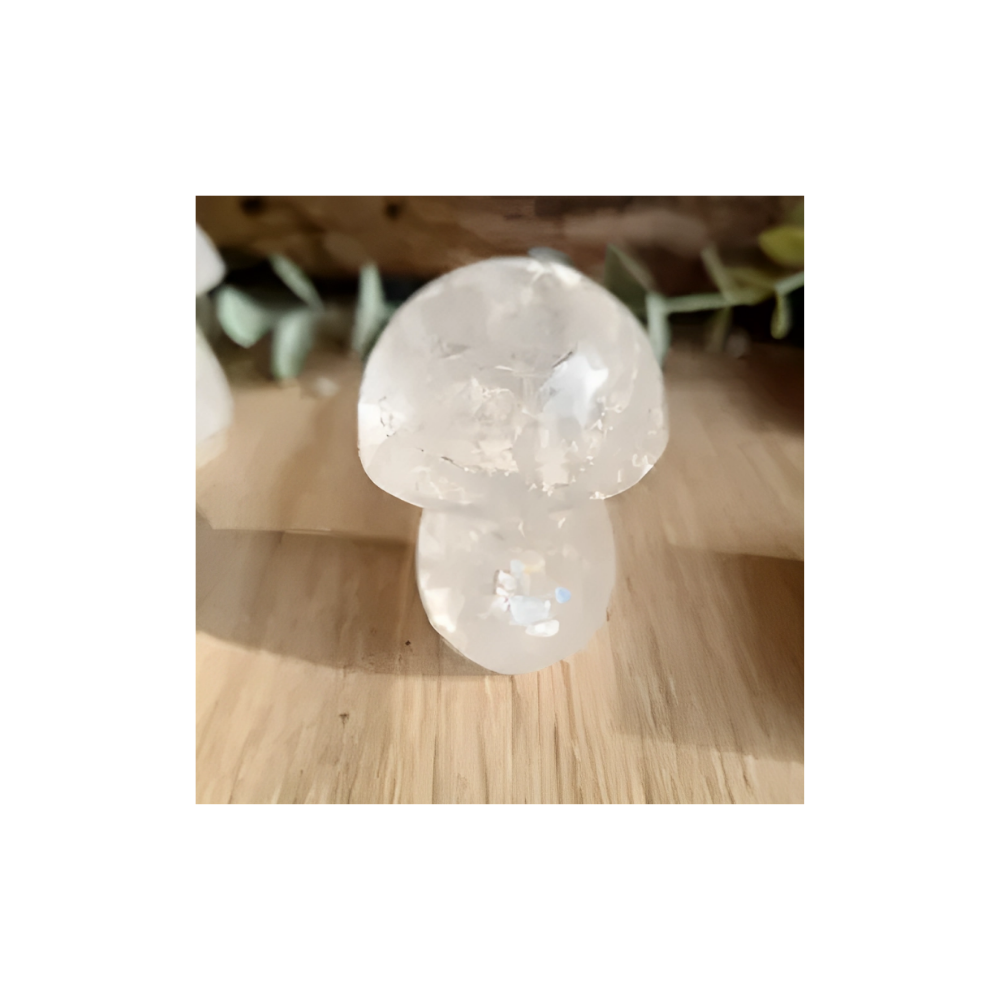 CLEAR QUARTZ MUSHROOM