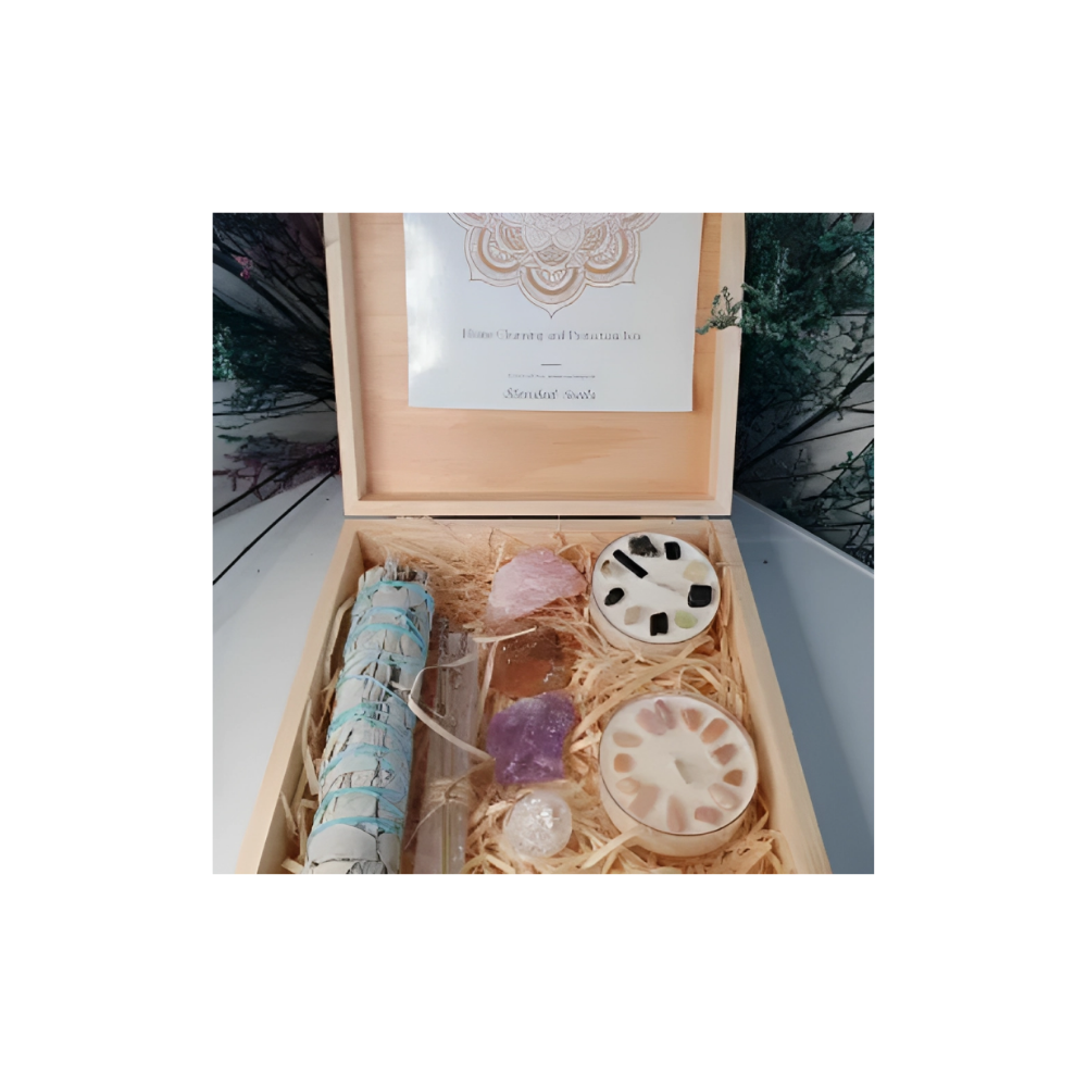 HOME CLEANSING CRYSTAL PROTECTION BOX
