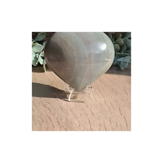 PUFFY OCEAN JASPER HEART - LARGE