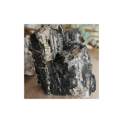 Natural Black Tourmaline – Powerful Protection & Grounding Crystal