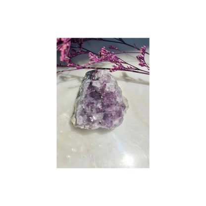 Lilac Amethyst Clusters – Soft Purple Healing Crystals for Peace, Intuition & Energy Cleansing