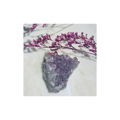 Lilac Amethyst Clusters – Soft Purple Healing Crystals for Peace, Intuition & Energy Cleansing
