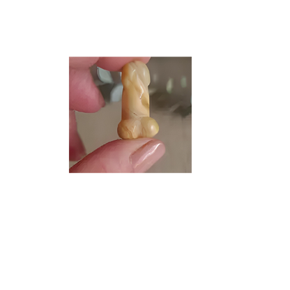 Big D Energy – Crystal Penis Carvings in Crazy Lace Agate, Dragon’s Blood & Black Obsidian